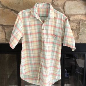 Men’s short sleeve bottom down